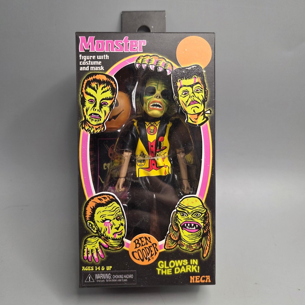 NECA Ben Cooper Monster Glow In The Dark‎ PHANTOM With Costume & Mask 2023